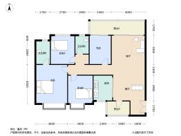 领地悦音阁4室2厅2卫建面130.0㎡
