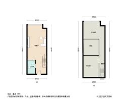 天沐锦江1室1厅1卫建面47.0㎡