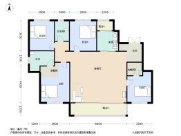中交天府九章4室1厅2卫建面143.0㎡