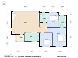 锦悦天曜3室2厅2卫建面110.0㎡