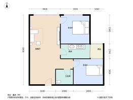 ACG时空动漫城2室2厅1卫建面76.49㎡
