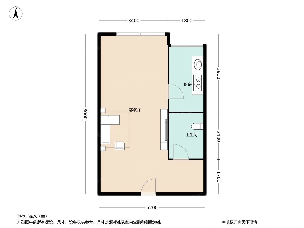 户型图2/2