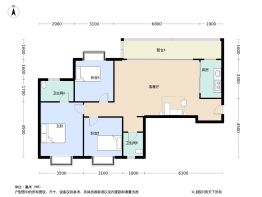 领地悦音阁3室2厅2卫建面121.0㎡