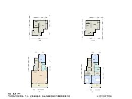 世豪一墅江安4室2厅3卫建面220.0㎡