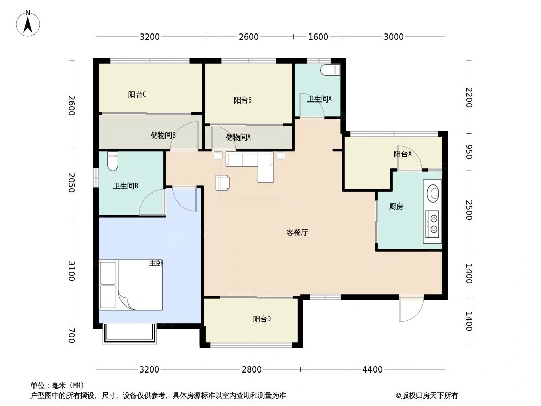 户型图2/2