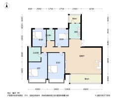 人居沁川林语4室4厅2卫建面166.0㎡