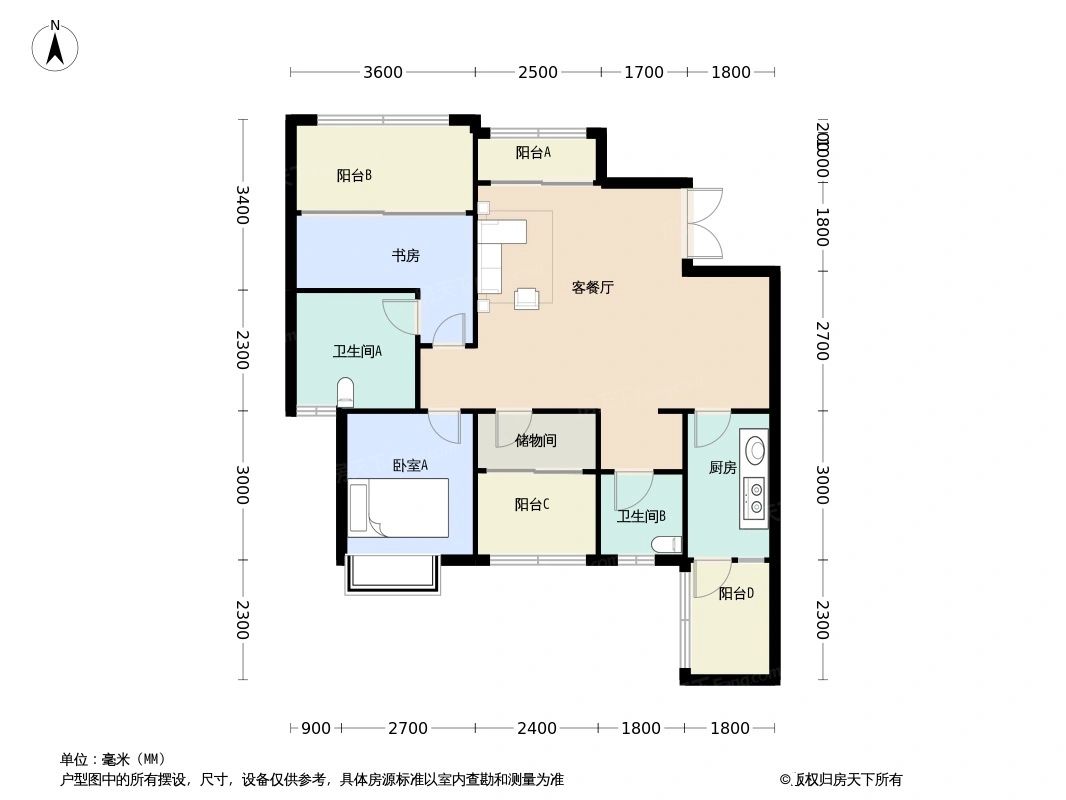 户型图2/2