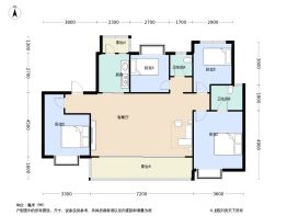 凤栖南庭4室2厅2卫建面129.0㎡