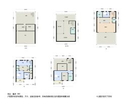 紫悦美庐5室3厅4卫建面383.0㎡