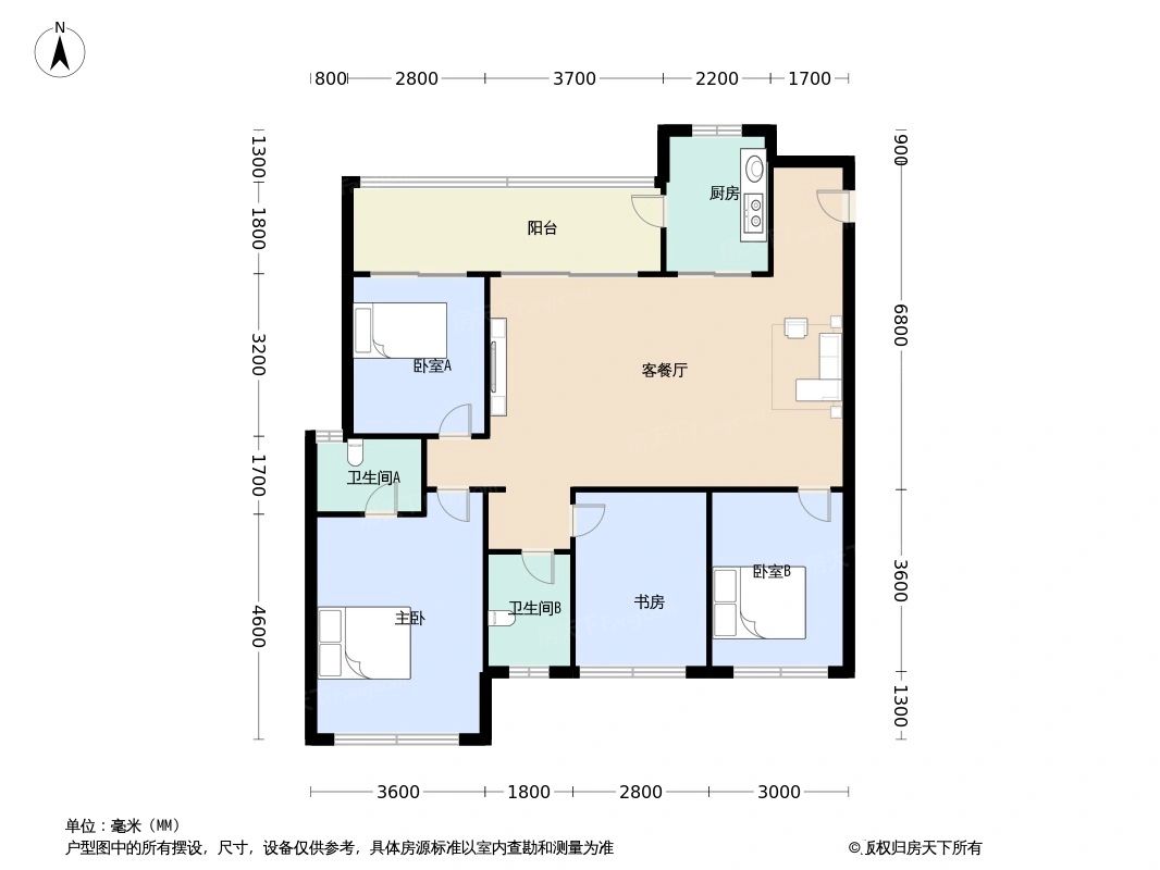 户型图2/2
