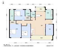 嘉禾华府4室2厅3卫建面143.0㎡
