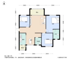 诚卓和悦府3室2厅2卫建面107.85㎡