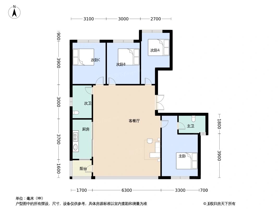 户型图2/2
