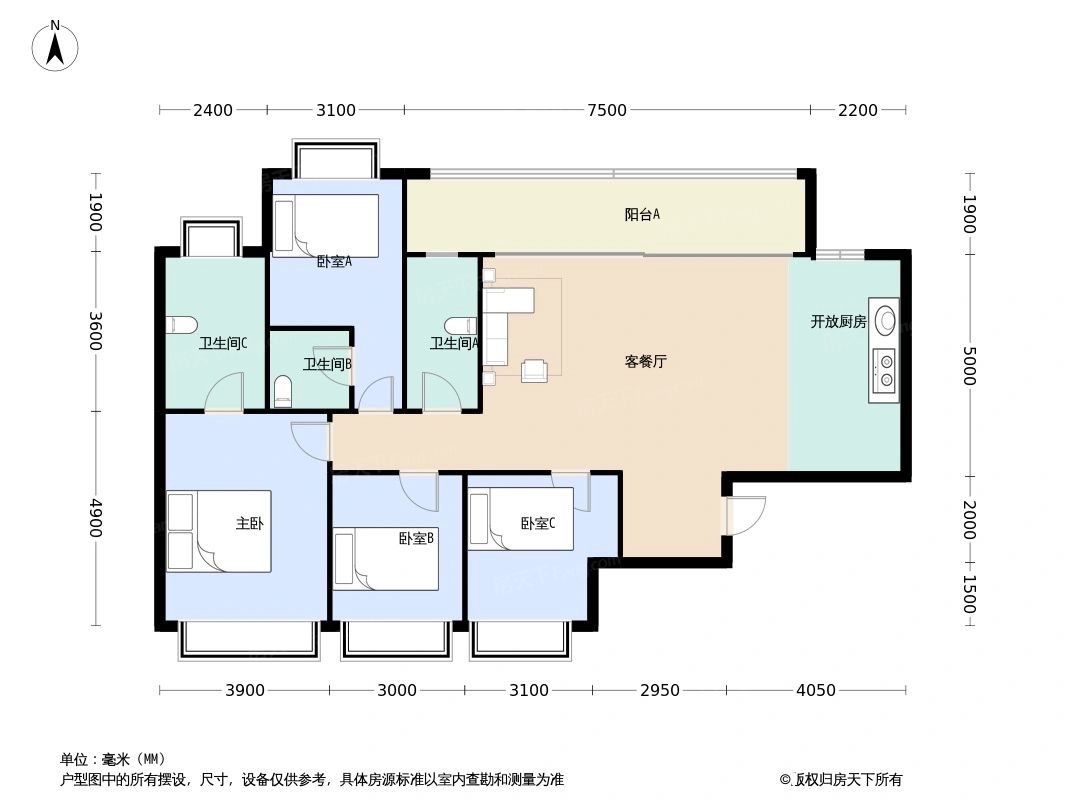 户型图2/2