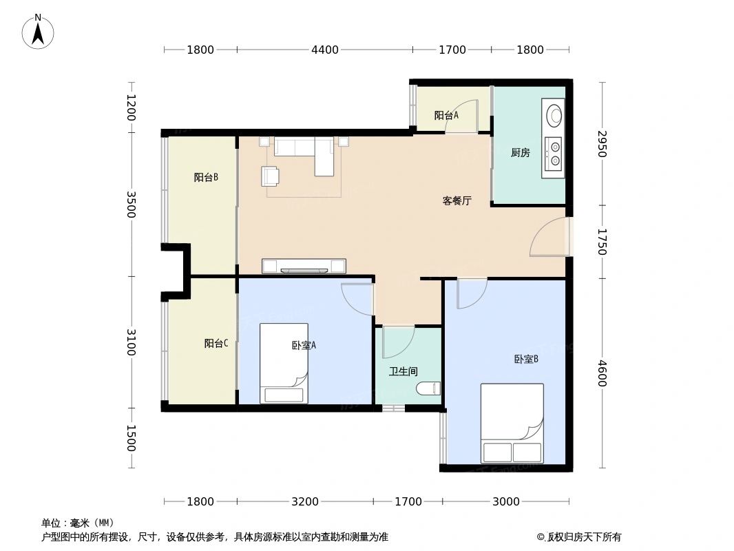 户型图2/2