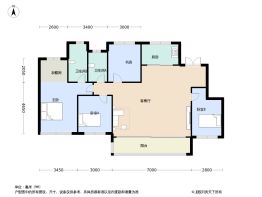 建发璞云4室2厅2卫建面139.0㎡