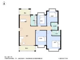 中熙玖墅4室1厅2卫建面120.0㎡