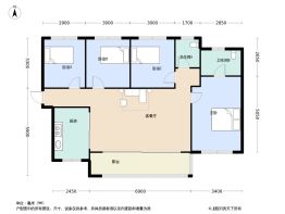 国贸人居海上蓉屿4室2厅2卫建面127.0㎡