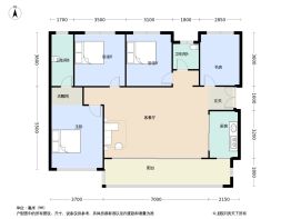 嘉禾华府4室2厅2卫建面127.0㎡