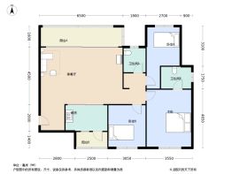 香投置地锦堂3室2厅2卫建面120.0㎡
