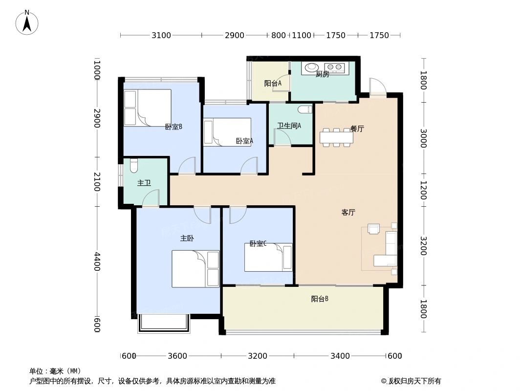 户型图2/2