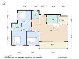 国贸人居海上蓉屿3室2厅2卫建面116.0㎡