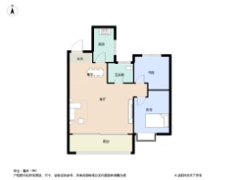 光明轩2室2厅1卫建面98.0㎡
