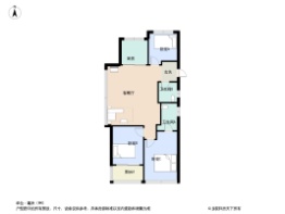 和萃揽悦园3室2厅2卫建面108.0㎡