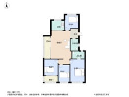 和萃揽悦园4室2厅2卫建面128.0㎡