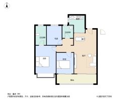 中垠·瑧悦府3室2厅2卫建面99.0㎡