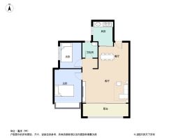 中垠·瑧悦府2室2厅1卫建面82.0㎡