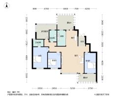 高科紫薇时光云瀚3室2厅1厨2卫建面143.0㎡