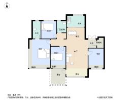 华润置地济南望雲4室2厅1厨2卫建面143.0㎡