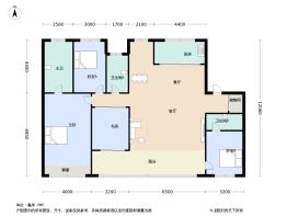龙湖山河颂4室2厅1厨3卫建面198.0㎡