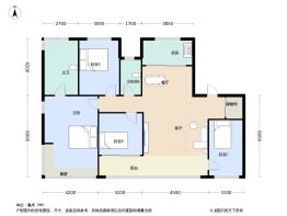 龙湖山河颂4室2厅1厨2卫建面157.0㎡