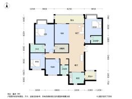 罨画明湖苑4室2厅1厨3卫建面178.0㎡
