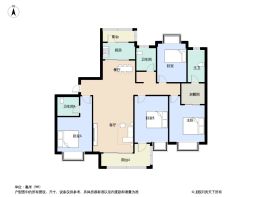 天府明珠里4室2厅1厨3卫建面195.0㎡