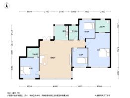 新希望D23风华4室2厅1厨3卫建面139.0㎡