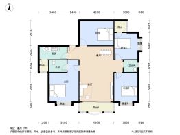 华杰大厦4室2厅2卫建面119.0㎡