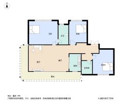 华业和光艺境3室2厅2卫建面122.14㎡