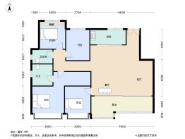华业和光艺境4室2厅2卫建面140.7㎡
