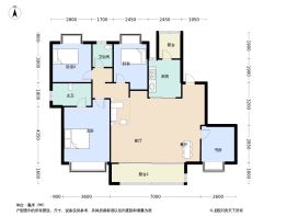 中交鹭鸣九章4室2厅1厨2卫建面143.0㎡