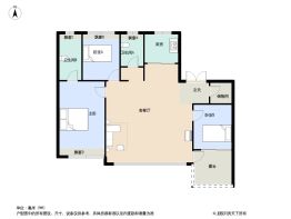 中建东山樾府3室2厅1厨2卫建面120.0㎡