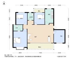 银河玺悦台4室2厅2卫建面140.0㎡