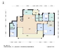 锦宸院4室2厅4卫建面245.0㎡